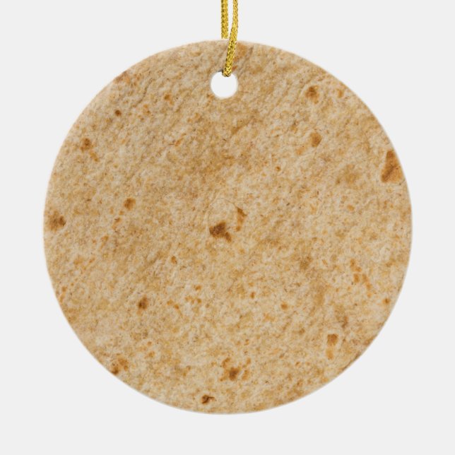 Burrito Keramik Ornament (Vorne)
