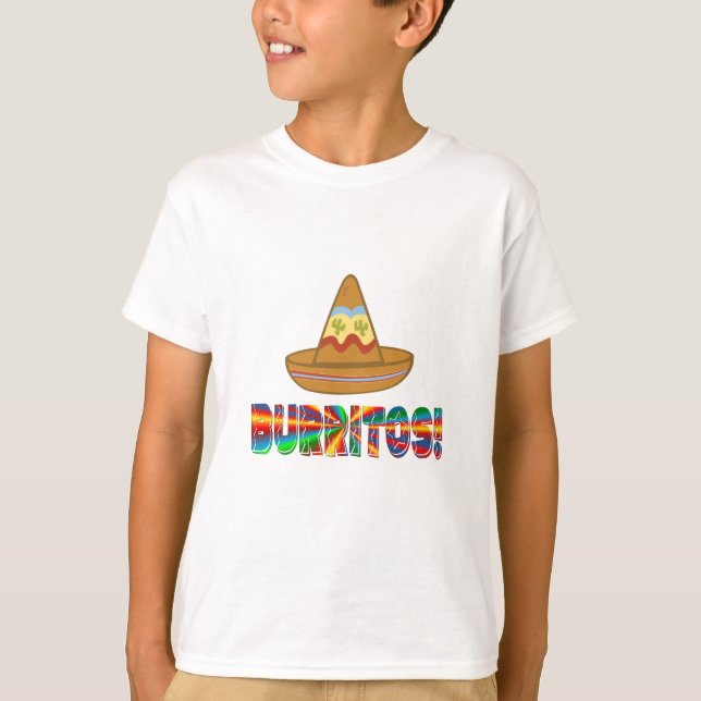 Burrito-Liebe T-Shirt (Vorderseite)