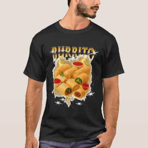 Burrito-Liebhaber Mexikanische Küche Essen Foodie T-Shirt