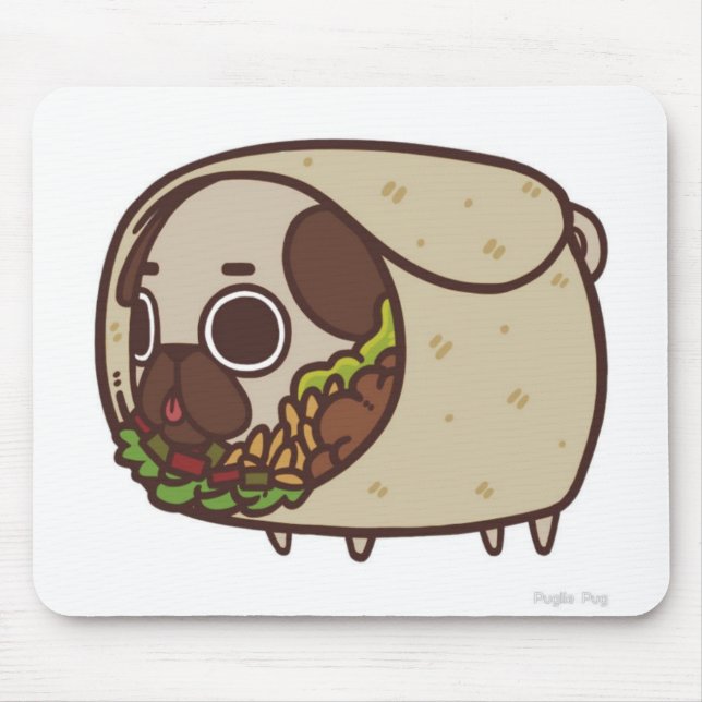 Burrito Mops Mousepad (Vorne)