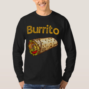 Burrito Taco Taquito Mexican Food Family Matching T-Shirt
