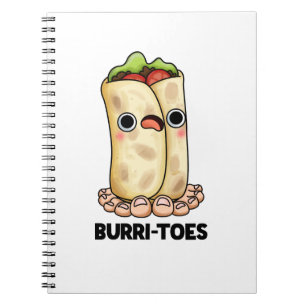 Burritoes Funny Burrito Pun Notizblock