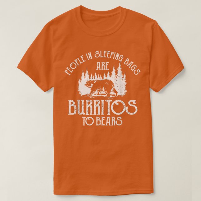 Burritos mexikanisches Ernährungsbewusstsein gegen T-Shirt (Design vorne)