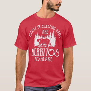 Burritos mexikanisches Ernährungsbewusstsein gegen T-Shirt