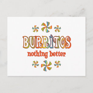 Burritos Nichts Besseres Postkarte