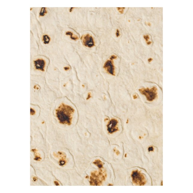 Burritos, Riesentortilla Tischdecke (Vorderseite)