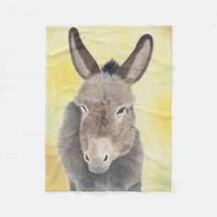 Burro-Fleece Fleecedecke