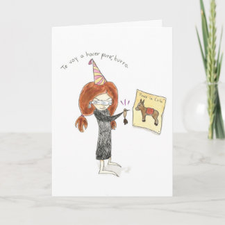Burro Tarjeta de Cumpleaños Karte