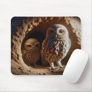 Burrowing Owls Mousepad