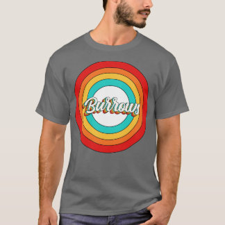 Burrows Name Shirt Vintag Burrows Circle