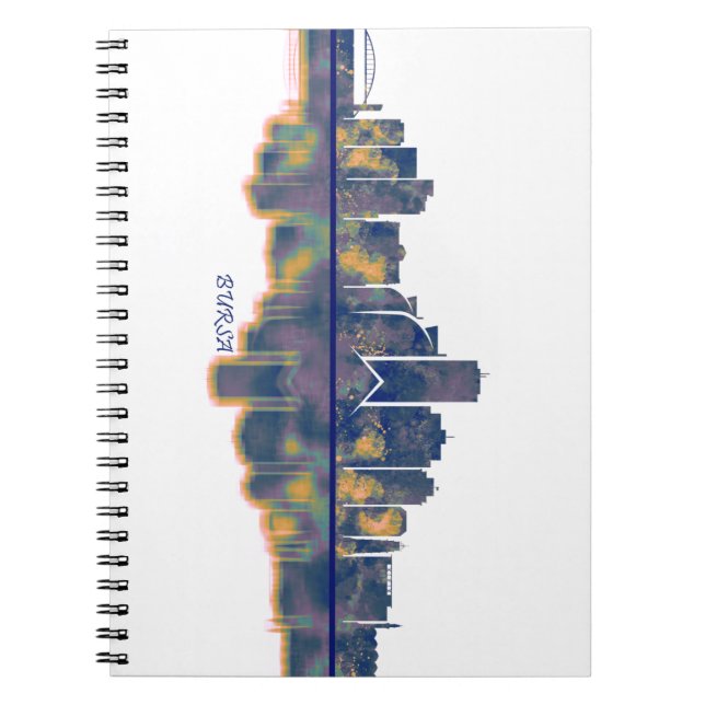 Bursa Skyline Notizblock (Vorderseite)