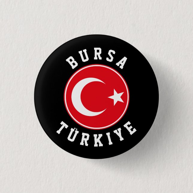 Bursa, Türkei Button (Vorderseite)