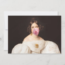 Burst Bubble Gum Diva Einladung