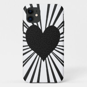 Burst der Liebe (schwarz) Case-Mate iPhone Hülle