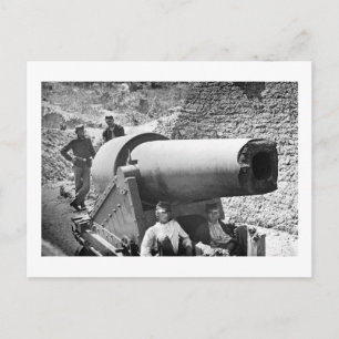 Burst Muzzle, 1863 Postkarte