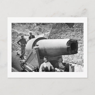 Burst Muzzle, 1863 Postkarte