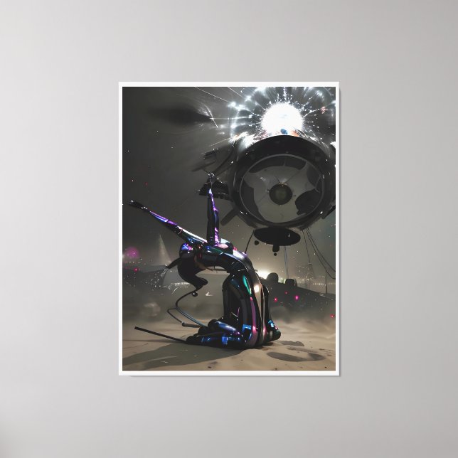 Burst of Joy Leinwanddruck (Vorderseite)