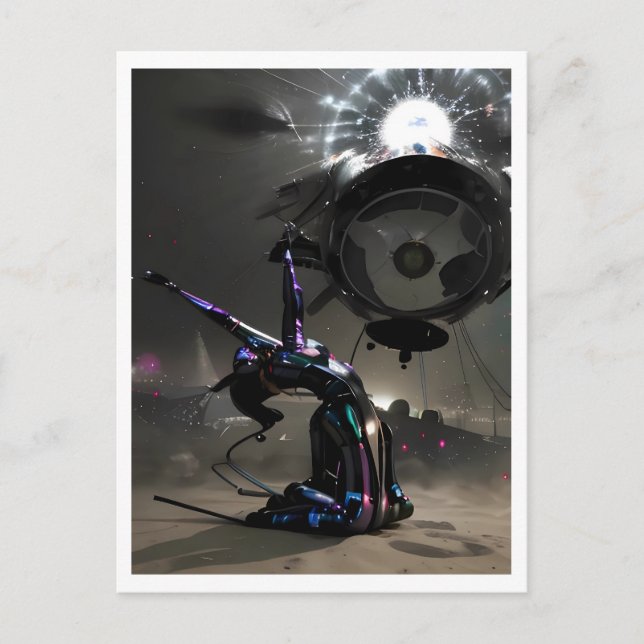 Burst of Joy Postkarte (Vorderseite)