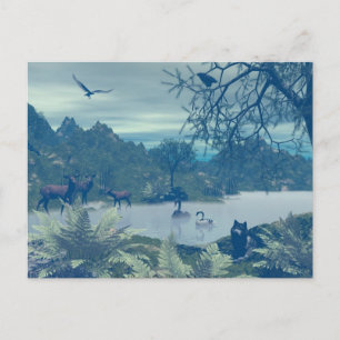 Burst of Nature Postcard Postkarte