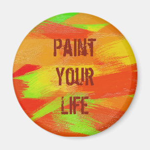 Bürste streicht Beschaffenheit. Text Magnet