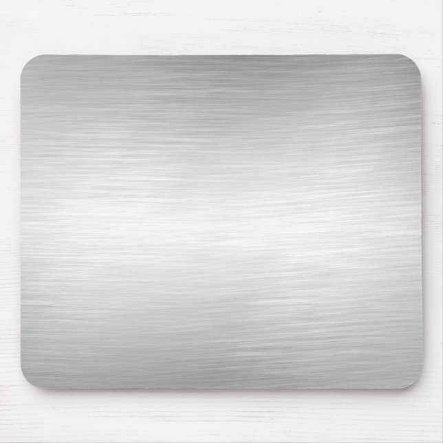 Bürsten-Metallblick Mousepad (Vorne)