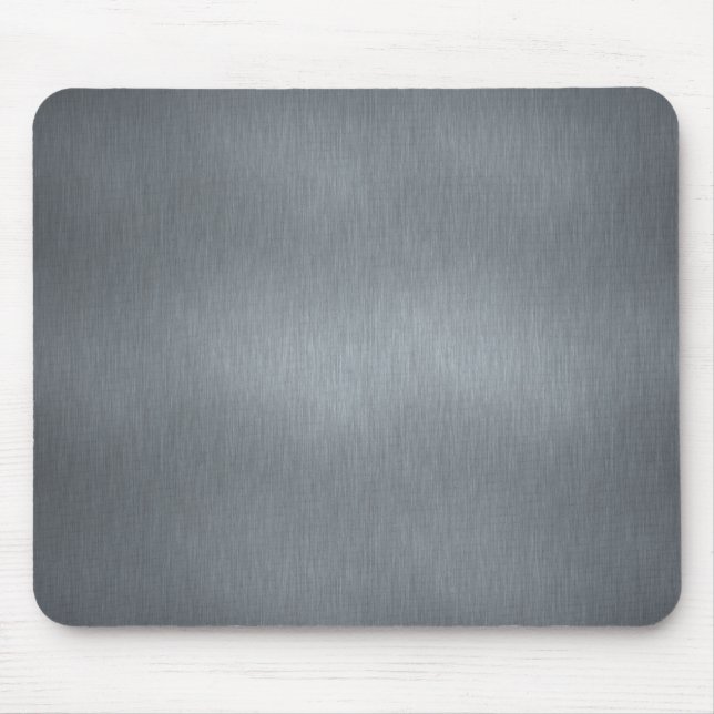 Bürstenstahl Mousepad (Vorne)