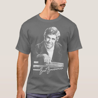 Burt Bacharach Retro 60er Jahre Ästhetik Design T-Shirt