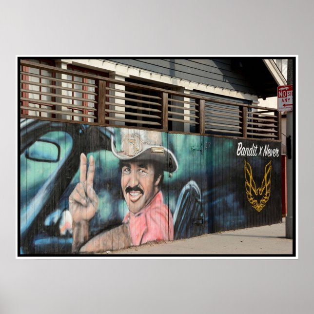 Burt Reynolds Smokey the Bandit Poster (Vorne)