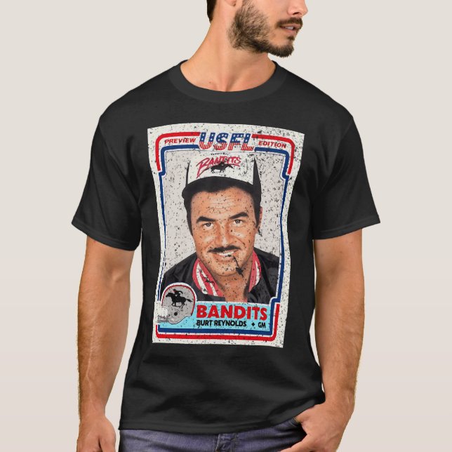 Burt Reynolds T-Shirt (Vorderseite)