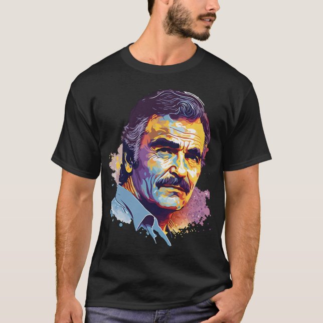 Burt Reynolds T-Shirt (Vorderseite)