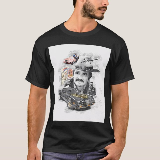 Burt Reynolds T-Shirt (Vorderseite)