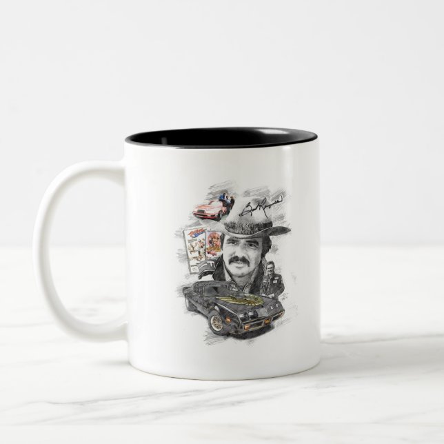 Burt Reynolds Zweifarbige Tasse (Links)