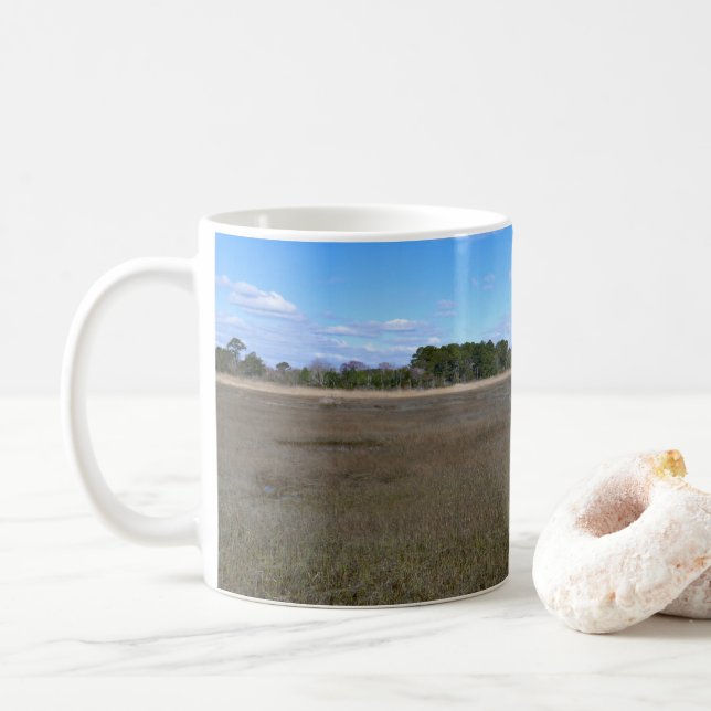 Burton Island Naturschutzgebiet Kaffeetasse (Mit Donut)