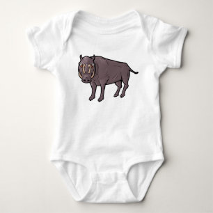 Buru Babirusa Baby Strampler