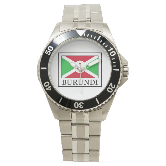 Burundi Armbanduhr (Vorderseite)