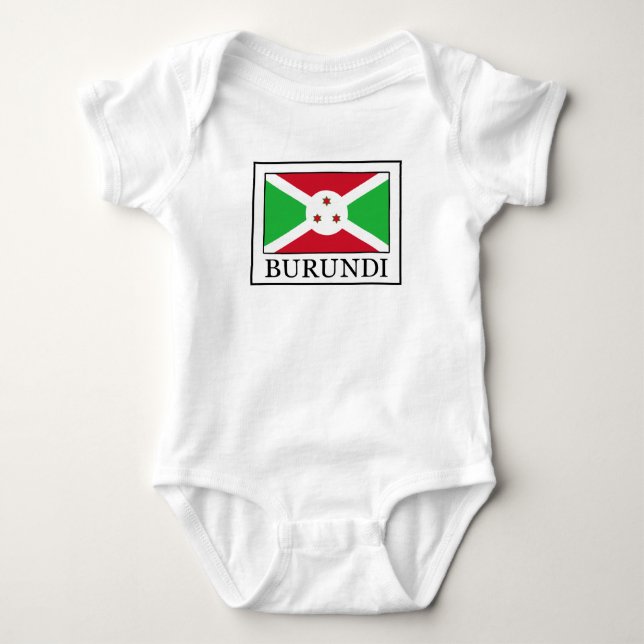 Burundi Baby Strampler (Vorderseite)
