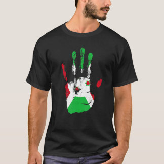 Burundi Flag Hand Männer Frauen Kinder T-Shirt