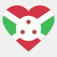 Burundi Flag Heftsticker