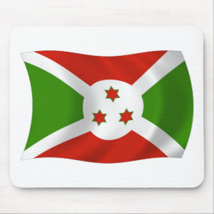 Burundi-Flagge-Mauspad Mousepad