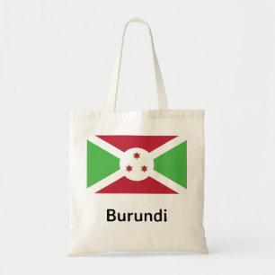 Burundi-Flagge Tragetasche