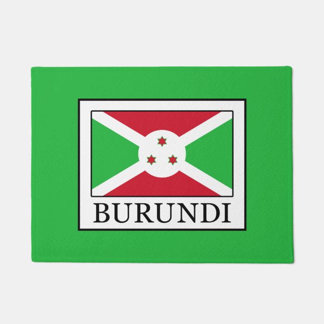 Burundi Fußmatte (Vorderseite)