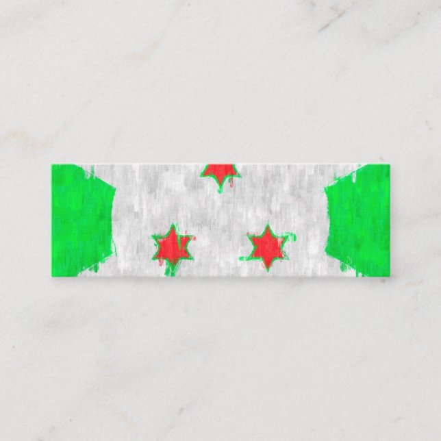 Burundi Ölgemälde Zeichnend Telefonnummerkarte (Vorderseite)