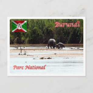 Burundi - Parc National de la Rusizi Postkarte