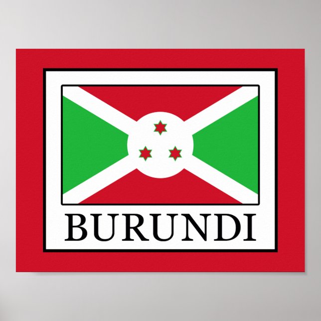 Burundi Poster (Vorne)