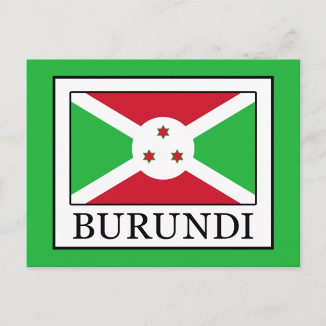 Burundi Postkarte (Vorderseite)