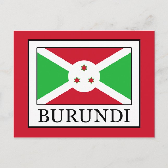 Burundi Postkarte (Vorderseite)
