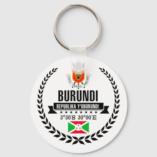 Burundi Schlüsselanhänger (Vorderseite)