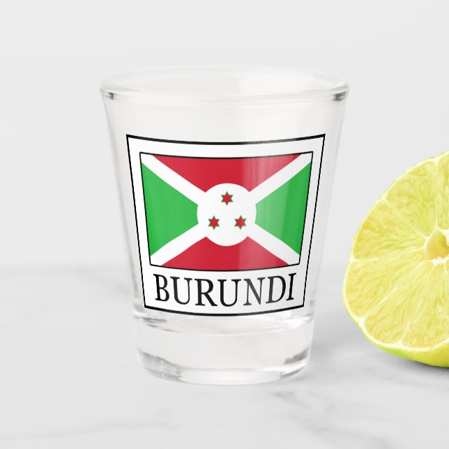 Burundi Schnapsglas (Vorderseite)