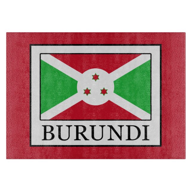 Burundi Schneidebrett (Vorderseite)