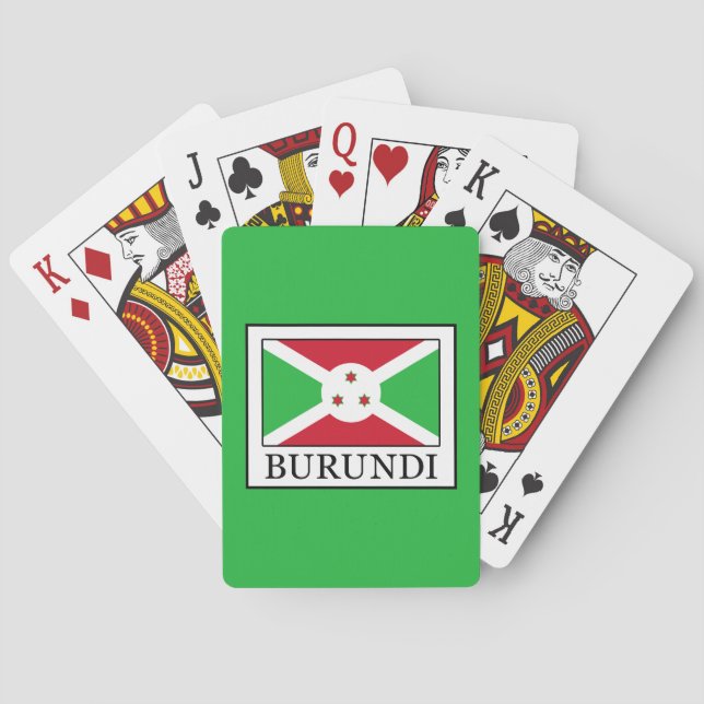 Burundi Spielkarten (Rückseite)